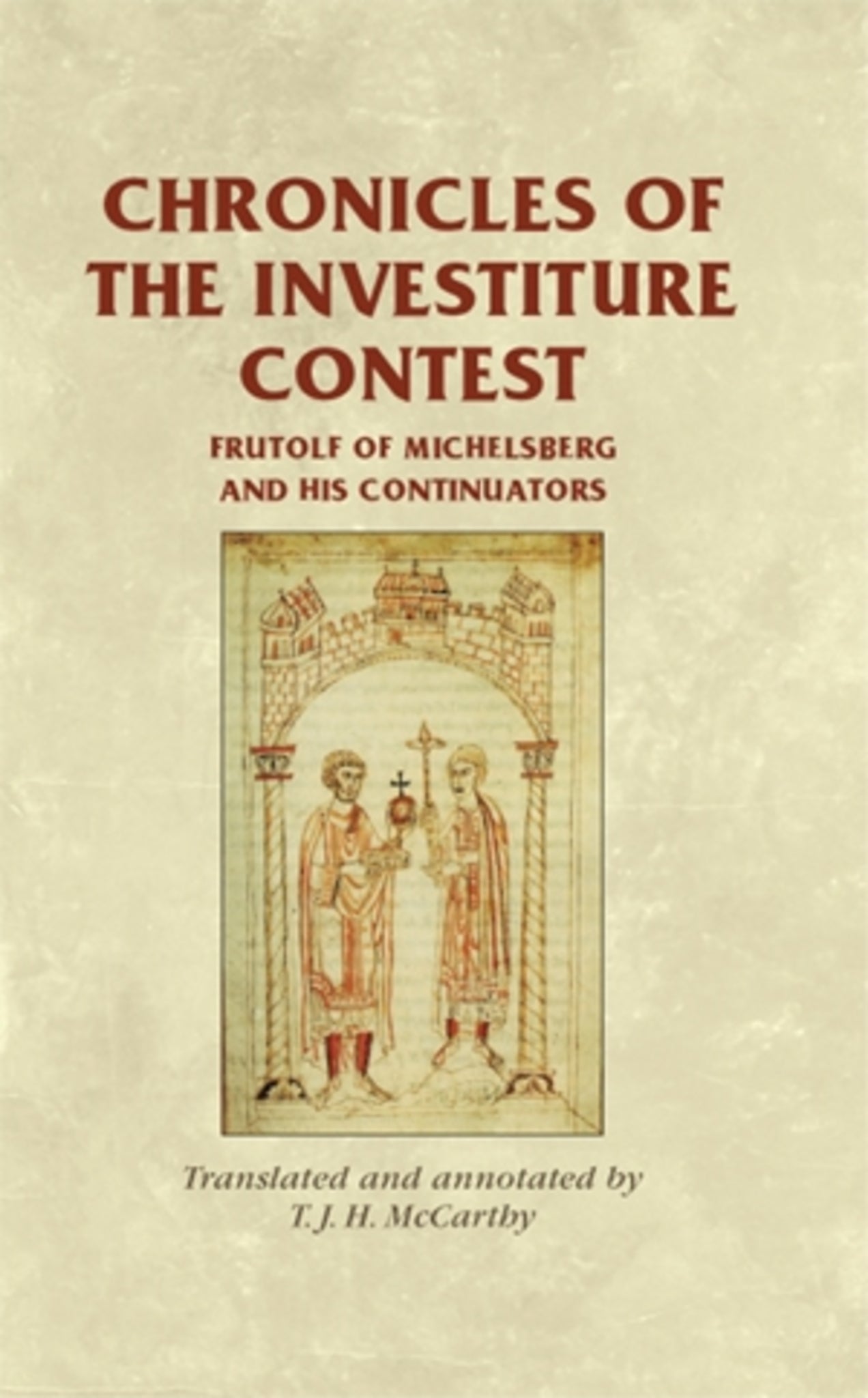 Cover image for Chronicles of the Investiture Contest ISBN 9780719084690